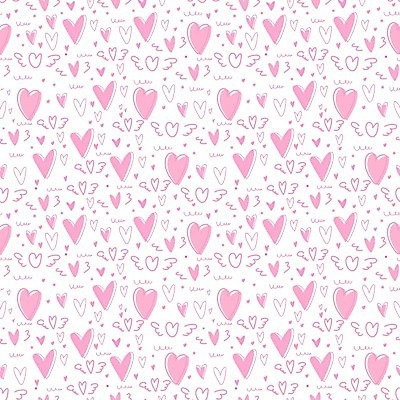 EPS 해외이미지 분홍색 패턴 날개 일러스트 사람없음 하트 해외202105 해외일러스트 모양 컬러 무늬 파일형식 벡터