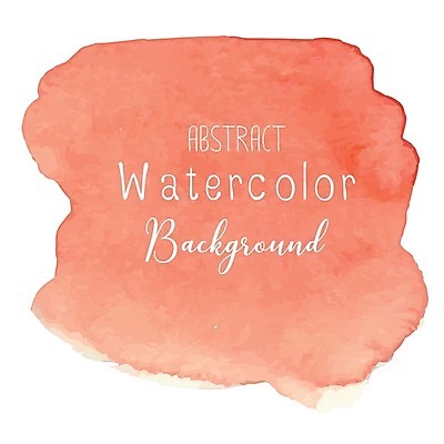 EPS 해외이미지 일러스트 수채화 타이포그라피 사람없음 빨간색 번짐 해외202105 해외일러스트 문자 컬러 파일형식 벡터 효과