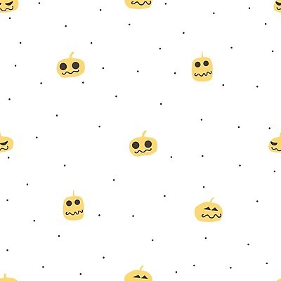 EPS 해외이미지 백그라운드 패턴 일러스트 사람없음 할로윈 패턴백그라운드 점 잭오랜턴 해외202105 해외일러스트 무늬 파일형식 벡터