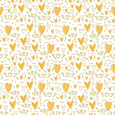 EPS 해외이미지 패턴 날개 일러스트 사람없음 노란색 하트 해외202105 해외일러스트 모양 컬러 무늬 파일형식 벡터