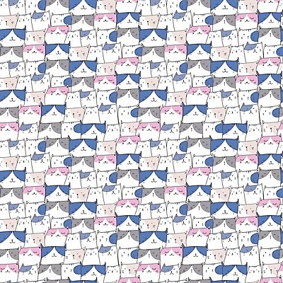 EPS 해외이미지 백그라운드 패턴 여러마리 일러스트 사람없음 고양이 패턴백그라운드 고양이캐릭터 해외202105 해외일러스트 동물캐릭터 다수 무늬 포유류 반려동물 파일형식 벡터