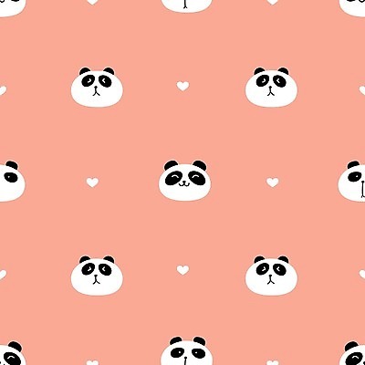 EPS 해외이미지 동물캐릭터 백그라운드 패턴 여러마리 일러스트 사람없음 패턴백그라운드 하트 판다 해외202105 해외일러스트 일러캐릭터 모양 동물 캐릭터 다수 무늬 곰 파일형식 벡터