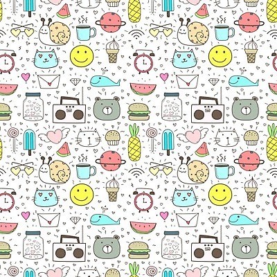 EPS 해외이미지 커피 백그라운드 패턴 여러마리 일러스트 곰 수박 사람없음 선글라스 고양이 행성 패턴백그라운드 자명종 햄버거 하트 컵케이크 편지 고래 파인애플 라디오 콘아이스크림 막대아이스크림 해외202105 해외일러스트 모양 동물 안경 음료 시계 다수 무늬 과일 포유류 아이스크림 패스트푸드 전자제품 반려동물 우주 케이크 수중동물 알람 열대과일 파일형식 벡터