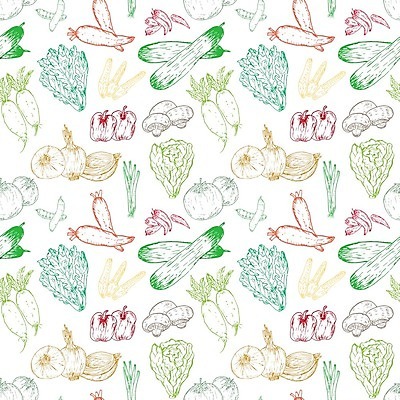 EPS 해외이미지 백그라운드 패턴 채소 일러스트 양파 오이 파프리카 사람없음 버섯 당근 패턴백그라운드 무 라인아트 완두콩 케일 해외202105 해외일러스트 선 무늬 콩 뿌리채소 파일형식 벡터