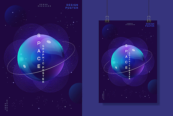 포스터 그래픽백그라운드 일러스트 사람없음 우주 행성 원형 남색 국내일러스트 AI파일 도형 컬러 백그라운드 그래픽 파일형식 벡터