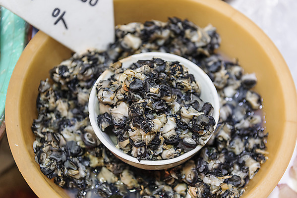 포토 JPG 그릇 식재료 사람없음 재래시장 수산시장 강화도 우렁이 국내포토 식기 시장 인천 파일형식