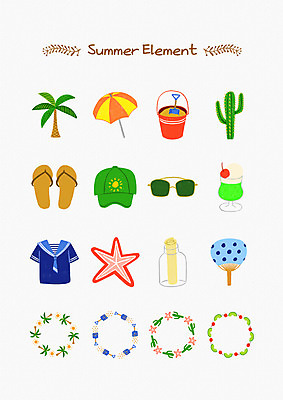 PSD 모자 티셔츠 일러스트 불가사리 슬리퍼 선인장 사람없음 여름 선글라스 야자수 주스 파라솔 부채 쪼리 양동이 원형프레임 마린룩 모래삽 엘리먼트 유리병편지 국내일러스트 나무 식물 잡화 옷 계절 안경 음료 신발 셔츠 극피동물 프레임 원형 샌들 편지 삽 파일형식