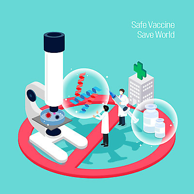 전신 여자 남자 일러스트 병원 현미경 실험 주사기 마스크 들기 성인 두명 금지 물방울 연구원 민트색 백신 샬레 성인만 코로나바이러스 바이알 델타변이바이러스 국내일러스트 AI파일 직업 컬러 의학 의료기기 모션 실험기구 사람 의료용품 바이러스 파일형식 벡터