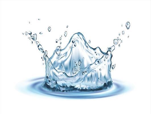 EPS 해외이미지 일러스트 사람없음 물 파란색 물방울 스플래쉬 해외일러스트 자연요소 컬러 파일형식 벡터