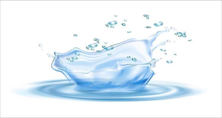 EPS 해외이미지 일러스트 사람없음 물 파란색 물방울 스플래쉬 해외일러스트 자연요소 컬러 파일형식 벡터