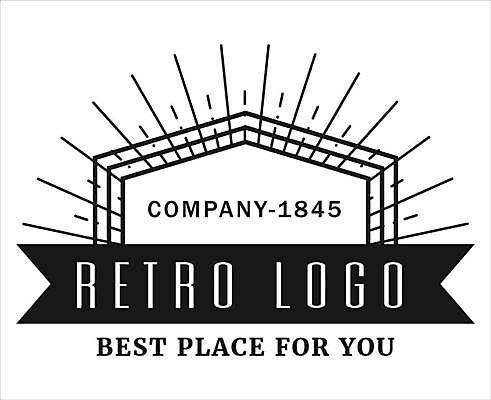 EPS 해외이미지 디자인 리본 일러스트 타이포그라피 사람없음 검은색 심볼 국경 해외일러스트 문자 컬러 파일형식 벡터