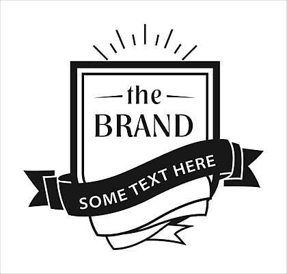 EPS 해외이미지 디자인 리본 일러스트 타이포그라피 사람없음 검은색 심볼 국경 해외일러스트 문자 컬러 파일형식 벡터