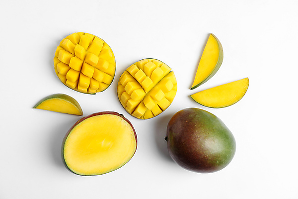 포토 JPG 해외이미지 실내 사람없음 하이앵글 신선 달콤 열대과일 흰배경 망고 맛있는 해외포토 뷰포인트 백그라운드 과일 내부 흰색 맛 파일형식
