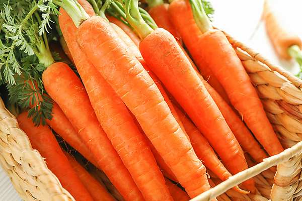 포토 JPG 해외이미지 근접촬영 사람없음 바구니 당근 흰배경 담기 해외포토 뷰포인트 백그라운드 모션 뿌리채소 흰색 파일형식