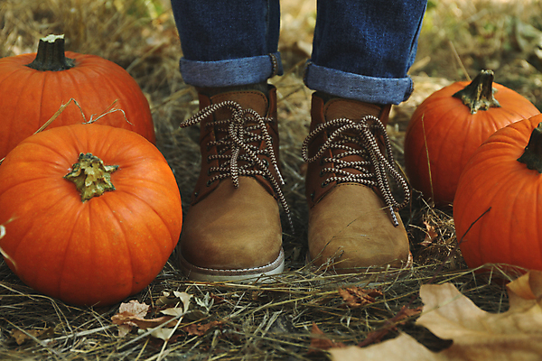 포토 JPG 해외이미지 주간 잎 발 호박 부츠 야외 신체부위 하반신 가을 추수감사절 해외포토 자연요소 식물 계절 기독교 신발 채소 사람 파일형식