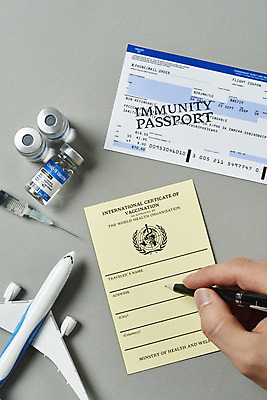 포토 JPG 스튜디오촬영 손 여행 회색배경 실내 주사기 신체부위 하이앵글 볼펜 기록 잡기 사회이슈 항공권 주사약 면역력 백신 비행기모형 접종 증명서 코로나바이러스 바이알 포스트코로나 백신여권 델타변이바이러스 위드코로나 국내포토 뷰포인트 백그라운드 컨셉 의학 의료기기 모션 비행기 사람 내부 약 펜 모형 회색 의료용품 티켓 바이러스 파일형식