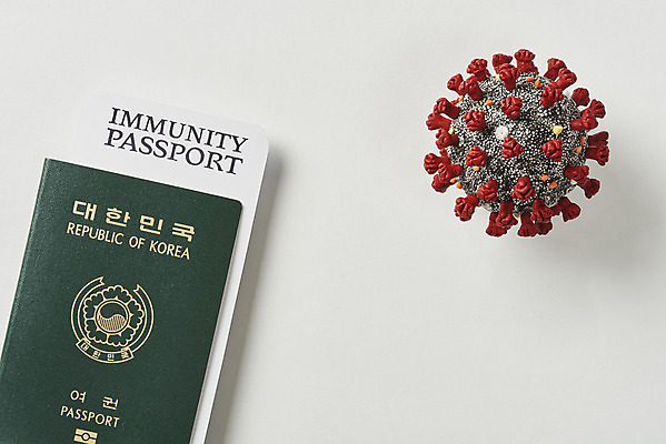 포토 JPG 스튜디오촬영 해외여행 실내 사람없음 하이앵글 모형 사회이슈 흰배경 여권 면역력 접종 증명서 코로나바이러스 포스트코로나 백신여권 델타변이바이러스 위드코로나 국내포토 해외 뷰포인트 여행 백그라운드 컨셉 의학 내부 흰색 바이러스 파일형식