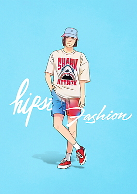 전신 PSD 패션 남자 하늘색 일러스트 반바지 한명 서기 성인 타이포그라피 글자캘리그라피 반팔티셔츠 스니커즈 주머니손 벙거지모자 피어싱 성인남자한명만 힙스터 국내일러스트 문자 모자_잡화 1 운동화 티셔츠 장신구 캘리그라피 바지 모션 사람 파란색 남자한명만 성인남자만 파일형식