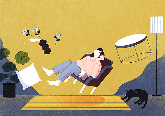 전신 PSD 한마리 라이프스타일 남자 화분 음악 쿠션 의자 일러스트 휴식 한명 앉기 성인 취미 일상 노란색 꽃병 고양이 음악감상 스탠드 힐링 반려 원형탁자 성인남자한명만 몰입 국내일러스트 1 꽃 컬러 가구 컨셉 포유류 모션 탁자 문화예술 조명 사람 라이프 생활 반려동물 감상 남자한명만 성인남자만 파일형식