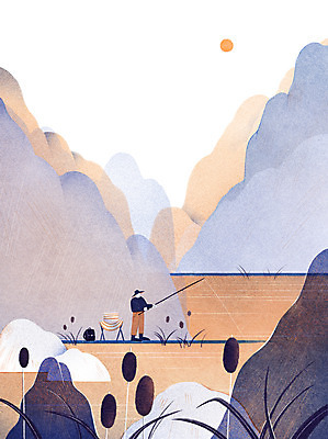 전신 PSD 라이프스타일 남자 호수 일러스트 자연 레저 낚시 휴식 산 한명 들기 성인 일상 주황색 낚싯대 힐링 낚시꾼 간이의자 성인남자한명만 차분 국내일러스트 1 컬러 컨셉 의자 모션 사람 라이프 생활 낚시용품 생태계 남자한명만 성인남자만 파일형식