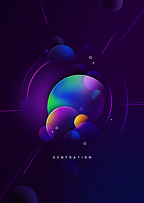 도형 PSD 곡선 그래픽백그라운드 일러스트 사람없음 보라색 원형 국내일러스트 선 컬러 백그라운드 그래픽 파일형식