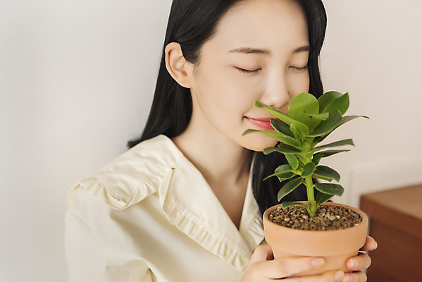 포토 JPG 우먼라이프 여자 화분 화초 실내 한명 미소 들기 상반신 20대 성인 취미 옆모습 눈감음 한국인 힐링 향기 냄새 싱글라이프 성인여자한명만 국내포토 식물 1 라이프스타일 뷰포인트 모션 표정 사람 동양인 청년 내부 여자한명만 성인여자만 파일형식