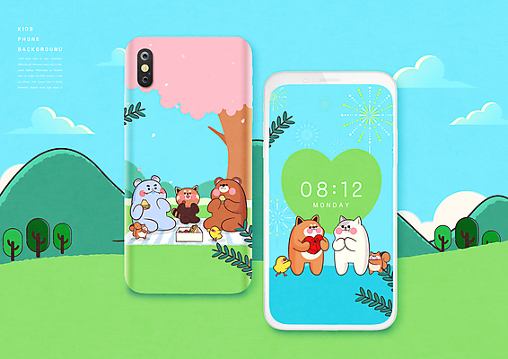 PSD 편집이미지 하늘색 백그라운드 여러마리 곰 산 병아리 들기 사람없음 스마트폰 소풍 스크린 고양이 하트 시간 벚나무 강아지 돗자리 다람쥐 도시락 하마 하트상자 레서판다 반려 스마트폰케이스 이미지편집 모양 나무 동물 음식 다수 포유류 모션 조류 파란색 핸드폰 스마트기기 반려동물 상자 야외활동 벚꽃 개 설치류 파일형식