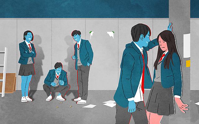 전신 PSD 학생 여자 남자 교복 일러스트 사다리 청소년 고등학생 담배 서기 앉기 여러명 상반신 팔짱 학대 눈물 전봇대 주머니손 공터 불량학생 성범죄 성추행 성희롱 왕따 학교폭력 십대만 국내일러스트 옷 공공시설 감정 다수 모션 사람 도구 폭력 범죄 사회이슈 파일형식