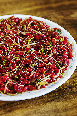 포토 JPG 그릇 음식 실내 사람없음 경상북도 한우 육회 영천 국내포토 식기 생고기 내부 소고기 경상도 파일형식