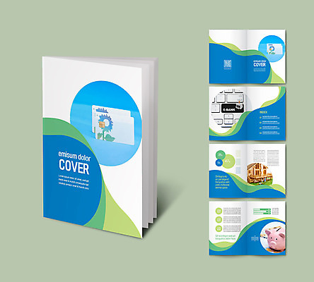 템플릿 ZIP 리플렛 지폐 그래프 팜플렛 사람없음 건물 금융 경제 파란색 돼지저금통 키보드 신용카드 QR코드 인디자인 INDD 이미지템플릿 건축물 컬러 돈 저금통 파일형식