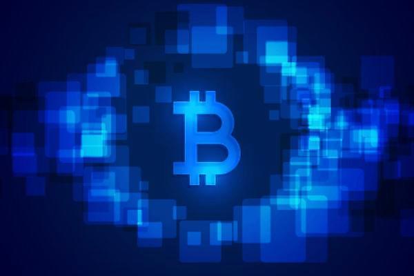 EPS 해외이미지 백그라운드 일러스트 사람없음 경제 파란색 가상화폐 해외일러스트 컬러 돈 파일형식 벡터