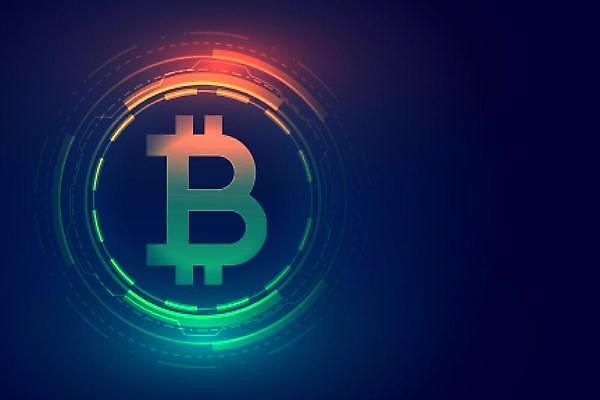 EPS 해외이미지 백그라운드 일러스트 사람없음 경제 파란색 가상화폐 해외일러스트 컬러 돈 파일형식 벡터