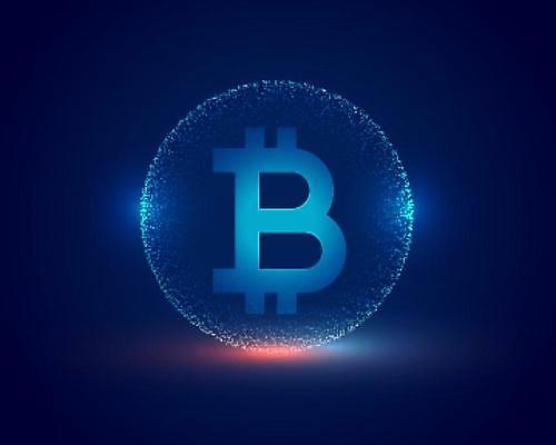 EPS 해외이미지 백그라운드 일러스트 사람없음 경제 파란색 가상화폐 해외일러스트 컬러 돈 파일형식 벡터