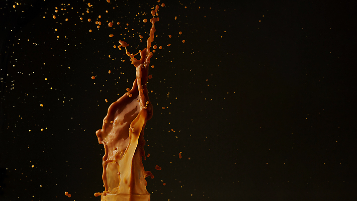 포토 JPG 해외이미지 커피 검은배경 사람없음 액체 스플래쉬 해외포토 음료 백그라운드 검은색 파일형식
