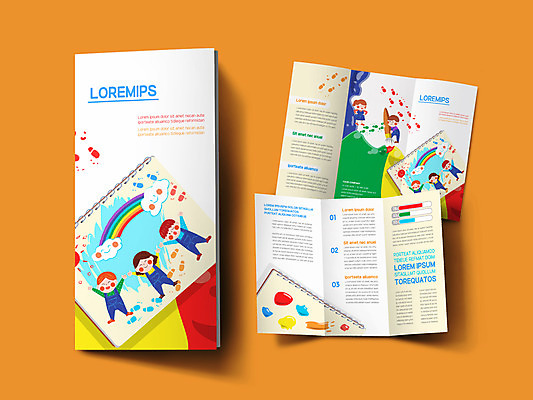 전신 구름 템플릿 표지디자인 여자 표지 남자 ZIP 내지 어린이 리플렛 무지개 3단접지 서기 들기 소녀 소년 팜플렛 여러명 태양 물감 만세 붓 그리기 발자국 스케치북 어린이만 이미지템플릿 AI파일 자연요소 다수 자국 모션 학용품 사람 미술도구 파일형식 벡터