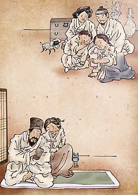 전신 PSD 여자 할아버지 노년 남자 딸 반려견 아들 할머니 어린이 일러스트 엄마 사랑 들기 앉기 소녀 소년 여러명 성인 스마트폰 이불 아빠 한복 조선시대 손주 퓨전 갓 반려 베이지색 영상통화 화상통화 로봇강아지 언택트 온택트 국내일러스트 한국전통 감정 컬러 다수 채소 가족 침구 모션 사람 핸드폰 스마트기기 반려동물 역사 개 전통의상 로봇 통화 파일형식