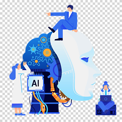 전신 편집 편집이미지 여자 남자 과학 서기 누끼 앉기 성인 세명 노트북 과학기술 가리킴 연구원 로봇 톱니바퀴 PNG 개발 과학의날 성인만 편집소스 AI_인공지능 직업 모션 기술 사람 손짓 전자제품 파일형식 법정기념일