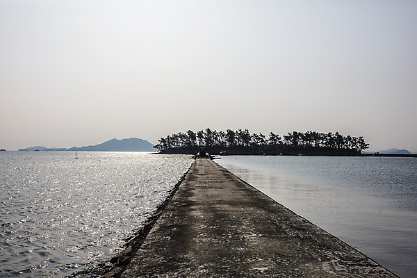 포토 JPG 주간 길 바다 섬 하늘 사람없음 야외 전라남도 신안 국내포토 자연요소 전라도 파일형식