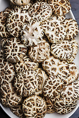 포토 JPG 접시 실내 사람없음 전라남도 특산물 표고버섯 장흥 국내포토 식기 내부 버섯 전라도 경상북도 파일형식