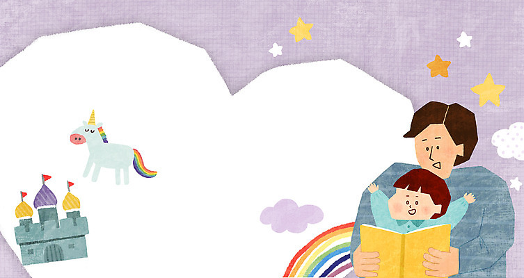 PSD 구름 남자 별 아들 무지개 일러스트 프레임 들기 상반신 성인 두명 독서 보라색 궁전 만세 하트 아기 아빠 동화책 유니콘 육아일기 프레임일러스트 남자만 육아대디 싱글대디 한부모가족 국내일러스트 자연요소 모양 컬러 고건축 가족 모션 사람 책 육아 파일형식