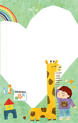 전신 PSD 한마리 남자 어린이 무지개 일러스트 프레임 한명 서기 소년 연두색 장난감 성장 하트 기린 스케치북 크레파스 키재기 성장과정 블록쌓기 육아일기 프레임일러스트 소년한명만 국내일러스트 자연요소 모양 1 포유류 모션 학용품 사람 초록색 쌓기 블록 육아 측정 키_신체 과정 남자한명만 소년만 파일형식