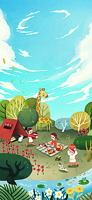 전신 PSD 나무 구름 여자 남자 꽃 어린이 여러마리 일러스트 하늘 여름방학 텐트 들기 앉기 소녀 소년 세명 여름 여름휴가 바캉스 바구니 고양이 캠핑 토끼 강아지 기린 돗자리 반려 여름라이프 어린이만 국내일러스트 자연요소 식물 라이프스타일 계절 다수 포유류 모션 레저 방학 휴가 캠핑도구 사람 반려동물 개 파일형식 여름_계절