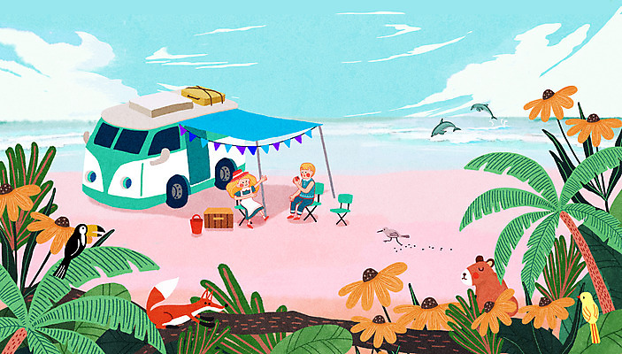 전신 PSD 구름 여자 남자 어린이 바다 의자 여러마리 일러스트 조류 하늘 여름방학 들기 앉기 소녀 소년 해변 두명 여름 여름휴가 바캉스 돌고래 다람쥐 여우 캠핑카 여름라이프 열대꽃 열대잎 어린이만 국내일러스트 자연요소 동물 라이프스타일 계절 꽃 가구 다수 잎 포유류 모션 자동차 방학 휴가 사람 수중동물 설치류 파일형식 여름_계절