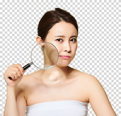 편집 편집이미지 여자 돋보기 관리 한명 들기 누끼 상반신 20대 성인 앞모습 화장 뷰티 화장품 한국인 관찰 피부 PNG 의료성형뷰티 성인여자한명만 편집소스 1 뷰포인트 모션 사람 동양인 청년 신체부위 여자한명만 성인여자만 파일형식