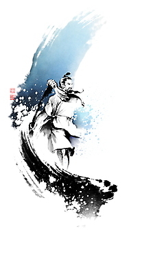 PSD 남자 파도 일러스트 캘리그라피 붓터치 한명 서기 상반신 성인 잡기 한복 뱃사공 동양화 노 번짐 낙관 역경 성인남자한명만 국내일러스트 1 한국전통 바다 모션 미술 사람 전통의상 선박 남자한명만 성인남자만 파일형식 효과