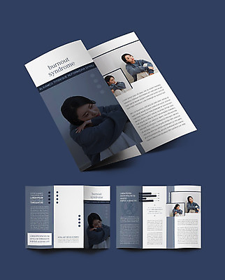 템플릿 표지디자인 여자 표지 내지 리플렛 3단접지 피곤 팜플렛 여러명 상반신 성인 30대 한국인 남색 웅크림 무기력 무기력증 우울감 성인여자만 번아웃증후군 증후군 이미지템플릿 AI파일 감정 컬러 다수 컨셉 모션 사람 동양인 장년 질병 사회이슈 여자만 성인만 파일형식 벡터