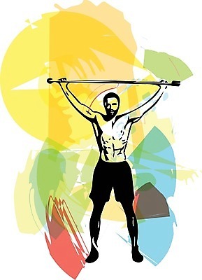 EPS 해외이미지 전신 남자 스포츠 일러스트 한명 서기 들기 성인 역기 역도 성인남자한명만 해외일러스트 1 모션 사람 운동 남자한명만 성인남자만 파일형식 벡터