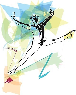 EPS 해외이미지 전신 남자 스포츠 일러스트 한명 성인 점프 발레 발레리노 성인남자한명만 해외일러스트 1 모션 사람 춤 남자한명만 성인남자만 파일형식 벡터