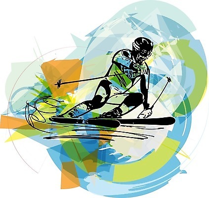 EPS 해외이미지 전신 남자 스포츠 일러스트 스키 한명 들기 성인 스키복 스키선수 폴 성인남자한명만 해외일러스트 1 옷 모션 겨울스포츠 운동선수 사람 스키용품 남자한명만 성인남자만 파일형식 벡터