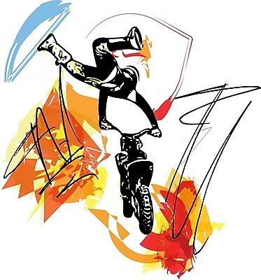 EPS 해외이미지 전신 남자 스포츠 일러스트 한명 성인 오토바이 잡기 묘기 모터쇼 성인남자한명만 해외일러스트 1 모션 사람 바이크 남자한명만 성인남자만 파일형식 벡터